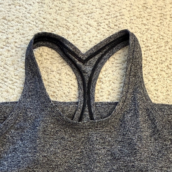 Lululemon Gray Racerback Tank Top - Picture 3 of 6